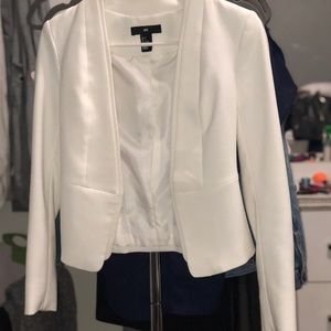 White blazer
